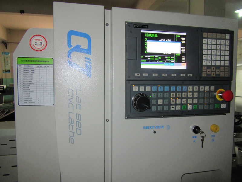 customer case: cnc with back feeding device for auto parts
