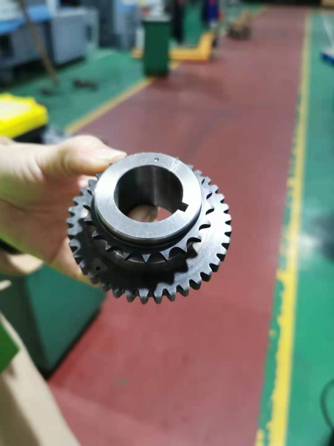 Case of carbon steel gear processing case