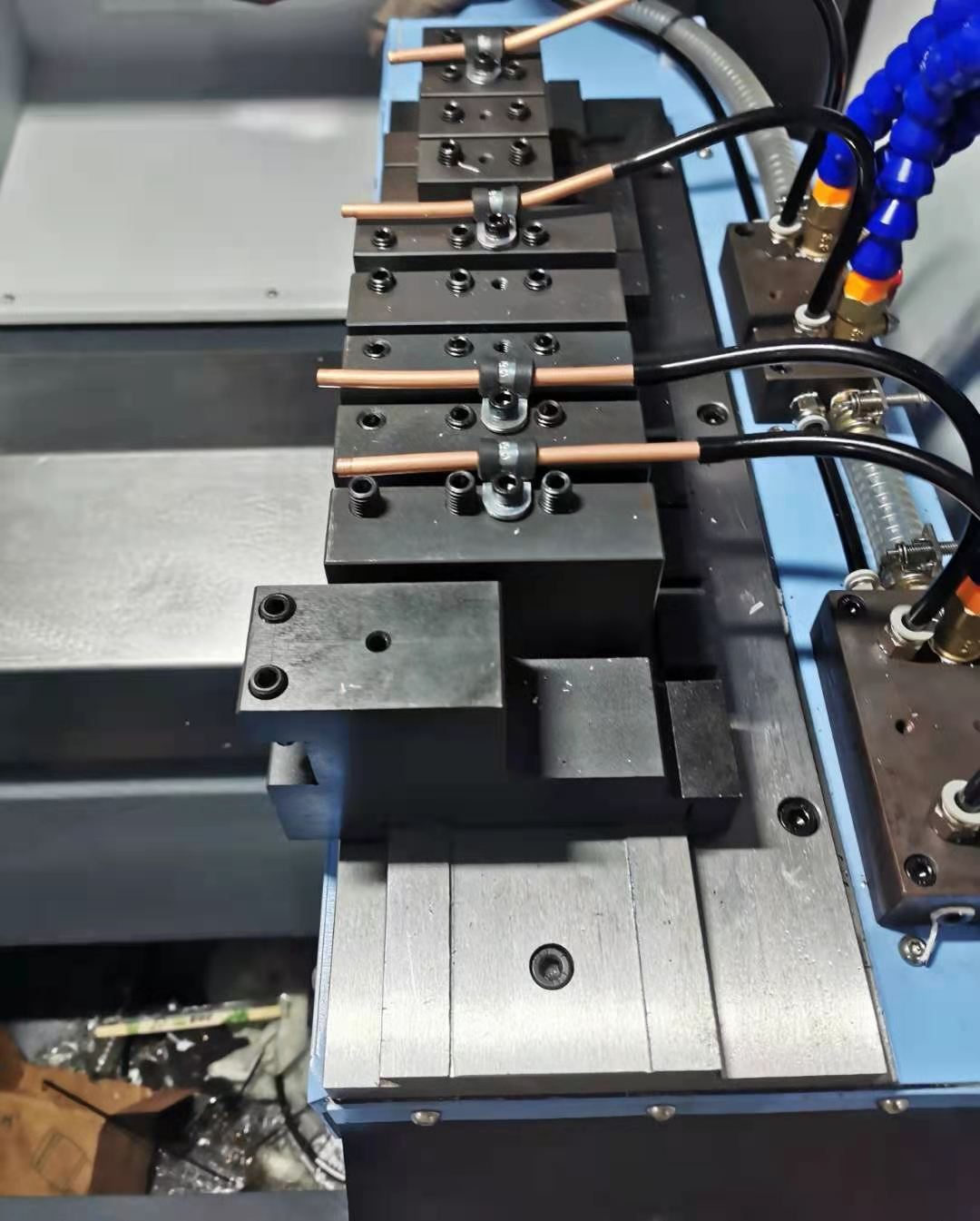 Case of hydraulic parts machining