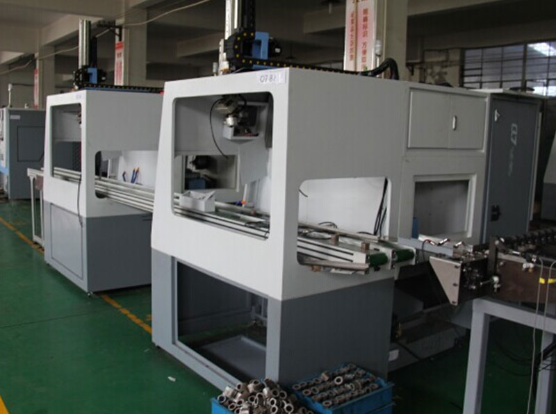 Three CNC Lathes with Gantry Loader