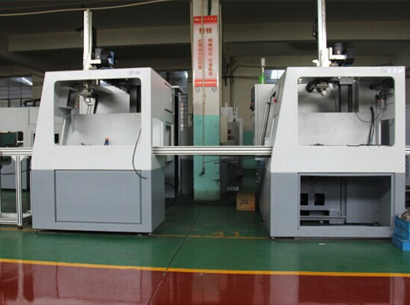 Three CNC Lathes with Gantry Loader